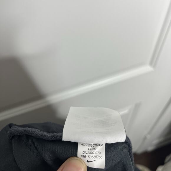 Nike Golf Pants Mens Blue Dri Fit Victory Performance Stretch Hemmed 24" Inseam - Picture 8 of 8